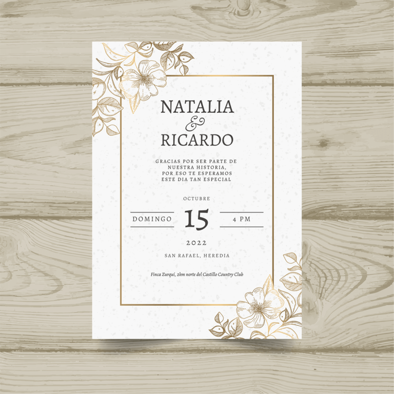 Diseño Grafico Invitacion
